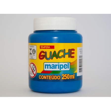 Tinta Guache 250ml Azul Maripel - 7253