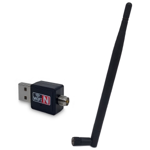 Adaptador de Rede USB Wireless GV Brasil, C/ Antena - ADT.673