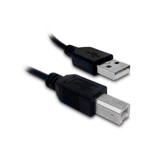 Cabo para Impressora USB 2.0 KNUP, AM + BM, 3 Metros - D-5001