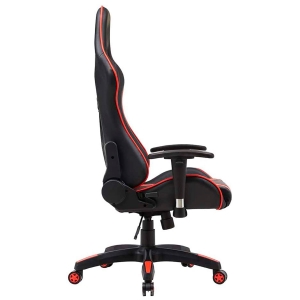 Cadeira Gamer BRX BR-702, PVC, Reclinável, Preto e Vermelho