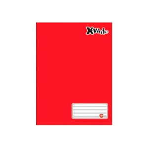 Caderno Brochurão, 96 Folhas, Caixa Com 05 Unidades - Máxima Caderno - Vermelho - 467