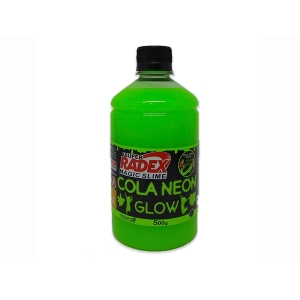 Cola Neon Magic Slime 500 g Radex - Verde - 7305