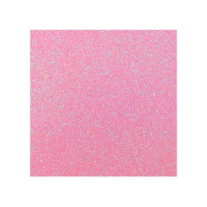 E.V.A. Glitter 40 x 60 cm, Pacote Com 05 Folhas, Make+ - Rosa Neon