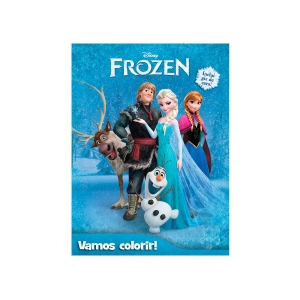 Livro Infantil para Colorir Disney Frozen, 12 pág. - DCL