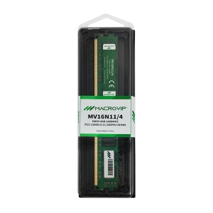 Memória 4GB Macrovip, DDR3, 1600MHz, CL11 - MV16N11/4