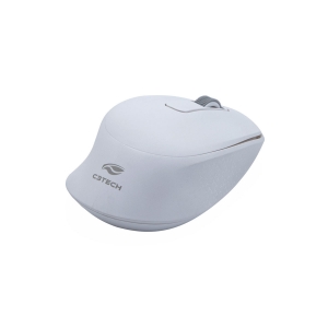 Mouse C3Plus M-BT200WH, WiFi 2.4GHz, Bluetooth, Receptor Nano USB, 1600DPI, Branco