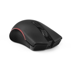 Mouse Gamer C3Tech Silent MG-W100BK, WiFi 2.4GHz, RGB, 1600DPI, Preto