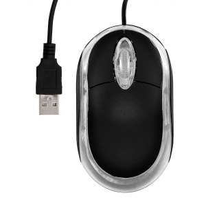 Mouse Pixxo MOL033, USB, 1200DPI, Preto