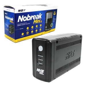 Nobreak 600VA NHS Mini 4, Ent. Bivolt, Saida 120V, 6T, Bateria Interna 1x 7Ah/12V - 90.A1.006100