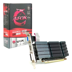 Placa de Vídeo AFOX Radeon R5 220 2GB DDR3, 64 Bits, Low Profile, HDMI/DVI/VGA - AFR5220-2048D3L5-V2