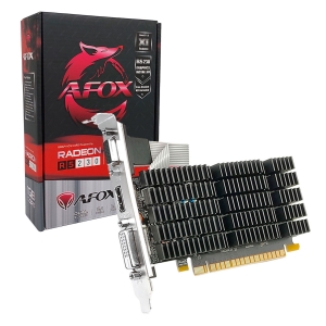Placa de Vídeo AFOX Radeon R5 230, 1GB DDR3, 64 Bits, HDMI/DVI/VGA - AFR5230-1024D3L9-V2