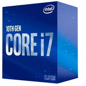 Processador Intel Core I7-10700 2.90GHz (4.8GHz Turbo) Octa Core LGA1200 16MB Cache - BX8070110700