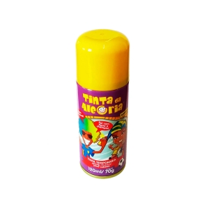 Spray para Cabelos Tinta da Alegria Amarelo 120ml, Unitário - Jufest - 93021