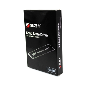 SSD 120GB S3+, M.2 2280, SATA III 6 Gb/s, Leitura 550 MB/s, Gravação 500 MB/s - S3SSDA120