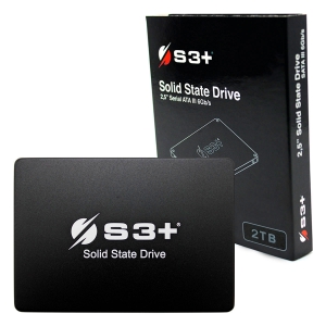 SSD 2TB S3+, SATA III 6 Gb/s, Leitura 550 MB/s, Gravação 500 MB/s - S3SSDC2T0
