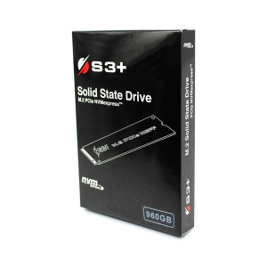 SSD 960GB S3+, M.2 2280 NVMe 1.3, PCIe Gen 3x4, Leitura 2000 MB/s, Gravação 1600 MB/s - S3SSDD960