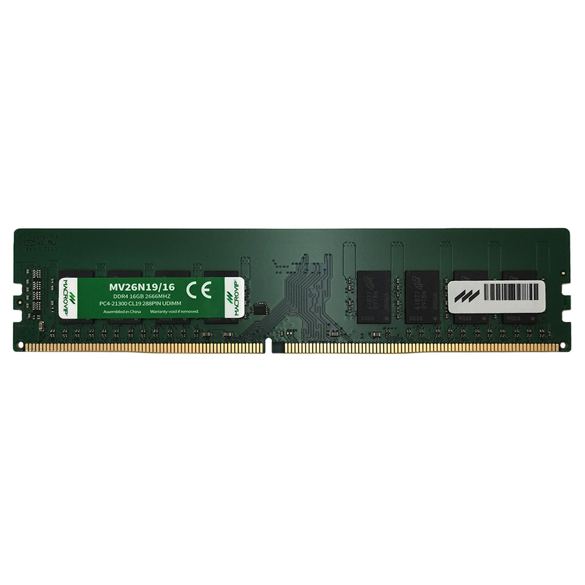 Memória 16GB Macrovip, DDR4, 2666MHz, CL19 - MV26N19/16