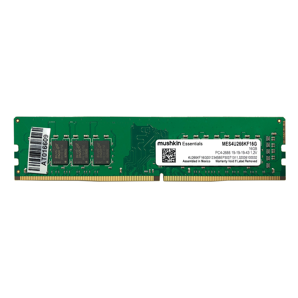 Memória 16GB Mushkin Essentials MES4U266KF,16GB, DDR4, 2666MHz, CL19