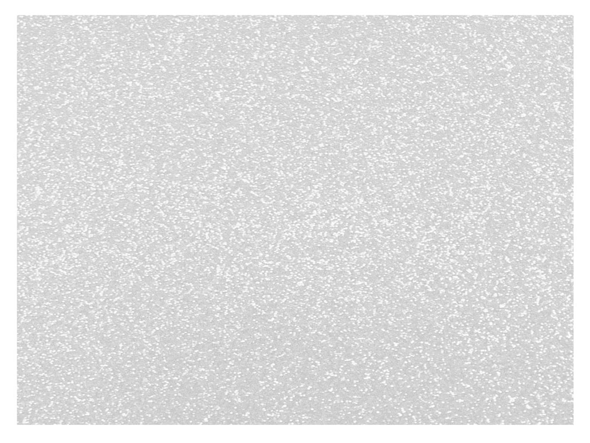 Placa de E.V.A. Glitter 2.0 mm, 40 x 60 Cm, Pacote c/ 5 Folhas - Make+ - Branco