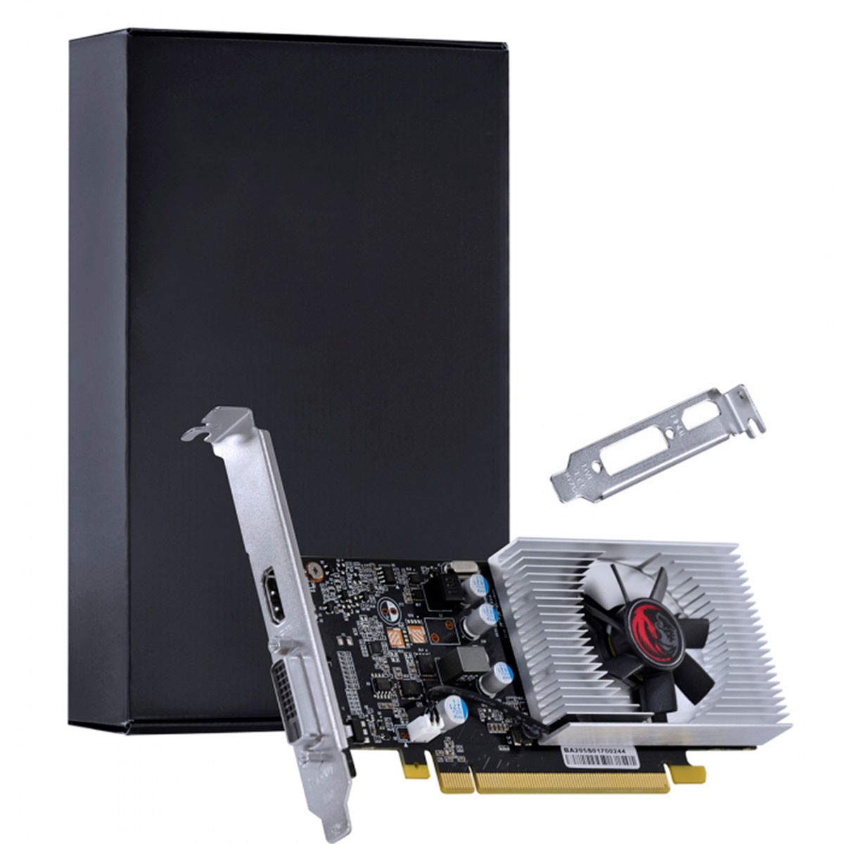 Placa de Vídeo PCYes GeForce GT 1030, 2GB, GDDR5 - PP10302048DR564 - BLACK