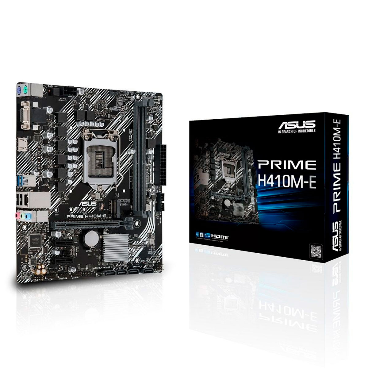 Placa Mãe Asus Prime H410M-E, Intel 10ª Geração, DDR4, LGA 1200