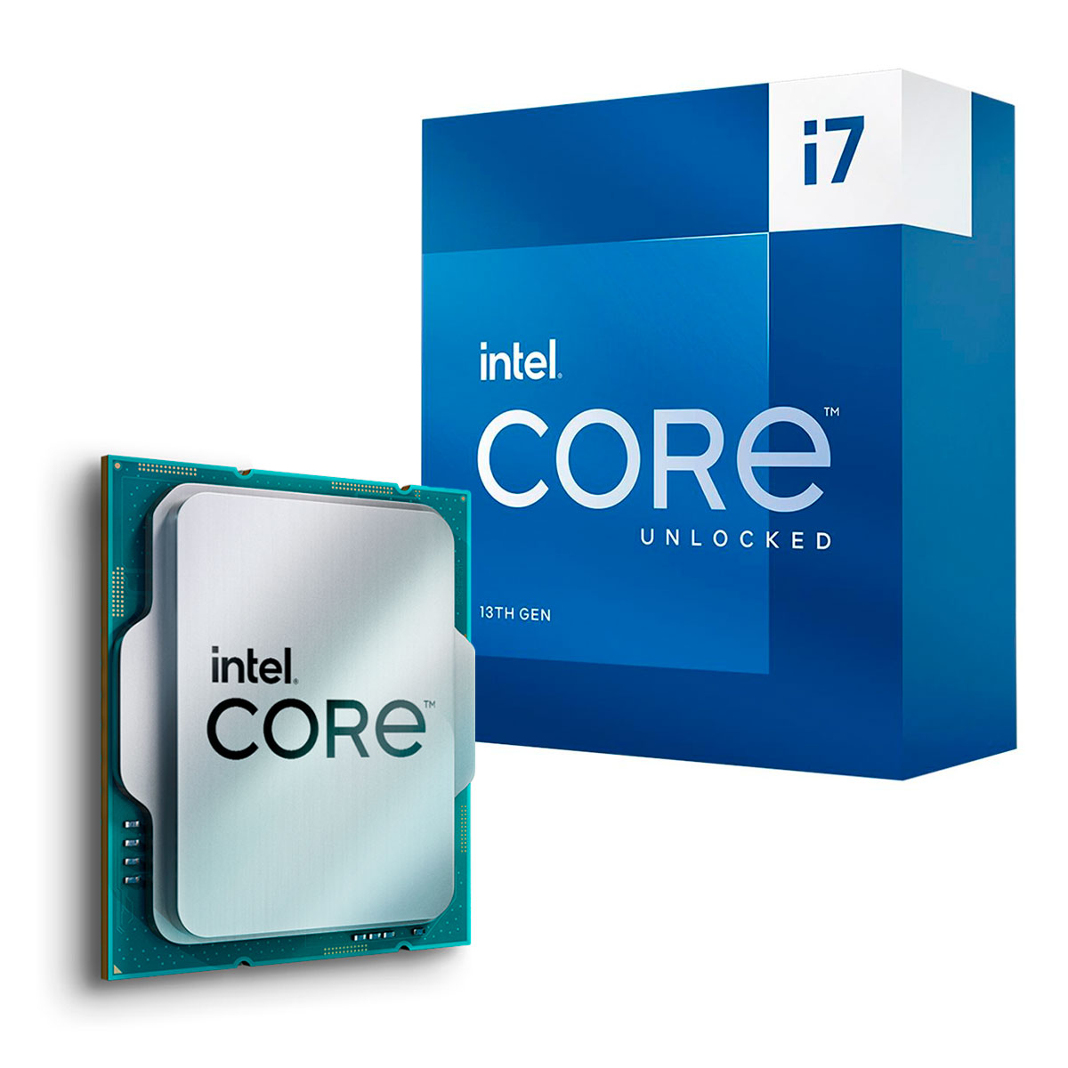 Processador Intel Core I7-13700K, 3.4GHz (5.4GHz Turbo) LGA1700, 30MB Cache, 13ª Ger - BX8071513700K