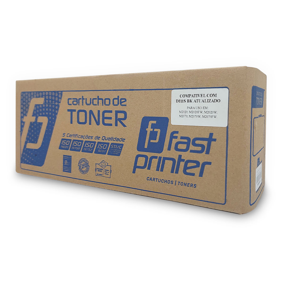 Toner Compatível Fast Printer MLT D111S, Preto, 1000 Páginas