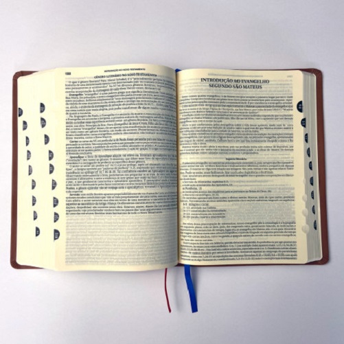 Bíblia Edição de Estudos - Capa Marrom