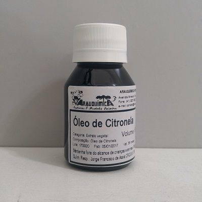 Óleo de Citronela Puro - 60 ml