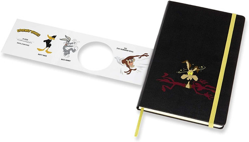 Caderno Moleskine, Edição Limitada Looney Tunes, Wile E. Coyote, Pautado, Grande (13 x 21 cm)