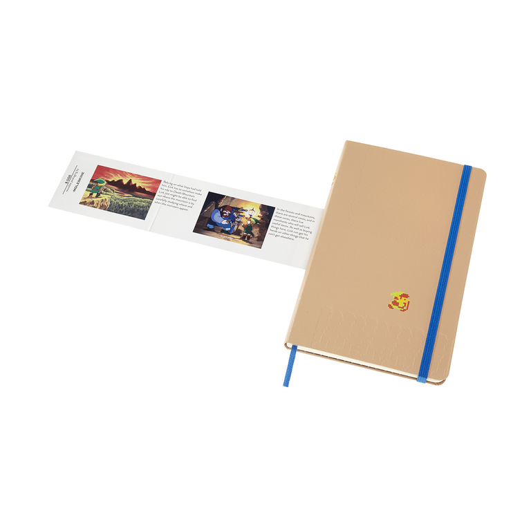Caderno Moleskine Edição Limitada Zelda, Capa Dura, Pautado, Grande