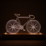 Luminária Bicicleta barra fixa