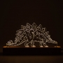 Luminária Stegosaurus