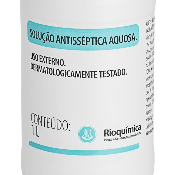 Clorexidina Aquosa 0,2% Riohex Dermo Suave 1000ML Rioquímica