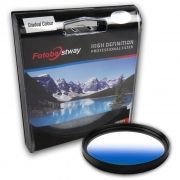 Filtro para Câmera Gradual Azul - Fotobestway 58mm