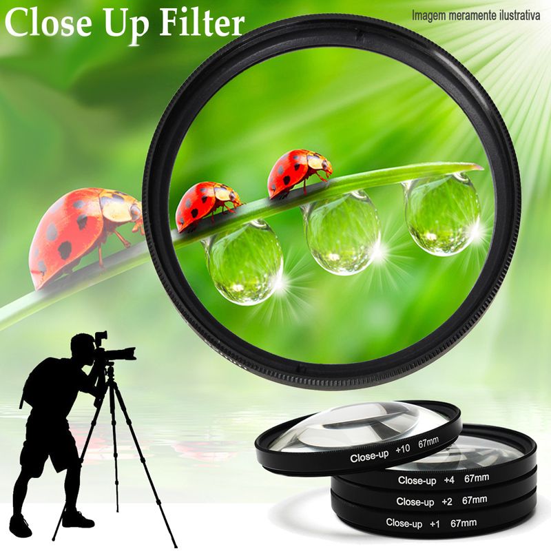 Filtro para Câmera Close Up Kit - FotoBestway 72mm - Diafilme Materiais Fotográficos