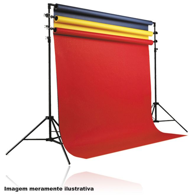 Fundo Fotográfico de Papel em Rolo - marca Painel Super Branco - 10,0x2,40m - Diafilme Materiais Fotográficos