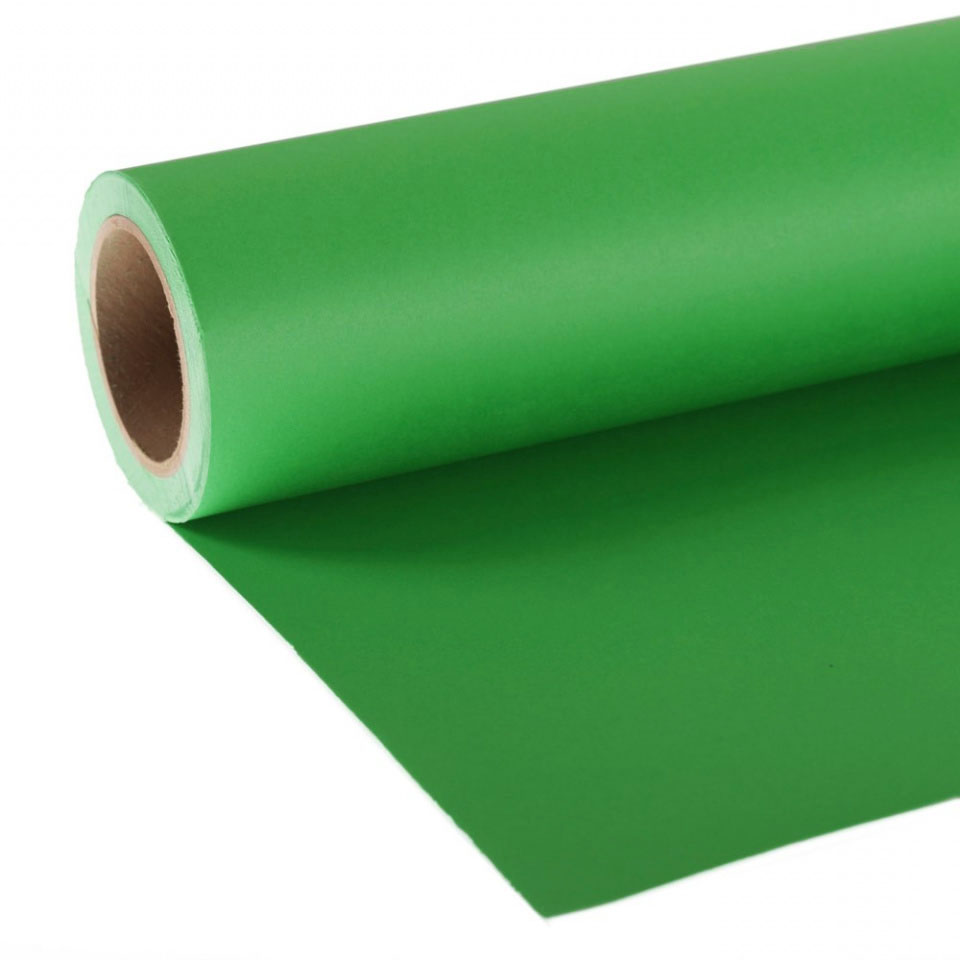 Kit Fundo Infinito Papel Verde Chroma Mint 1,35 x 5m  Suporte Tripé - Diafilme Materiais Fotográficos