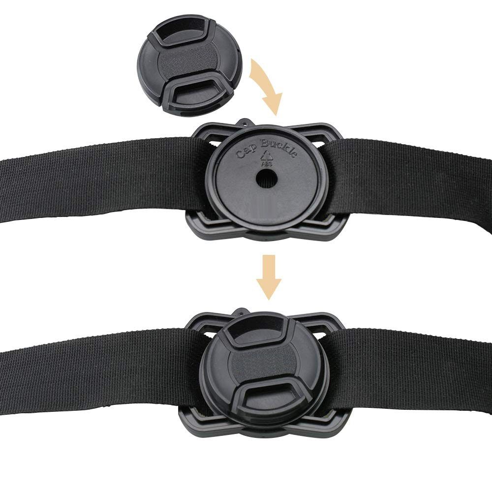 Porta tampa de proteção de lentes e objetivas - 52mm 58mm e 67mm  - Diafilme Materiais Fotográficos