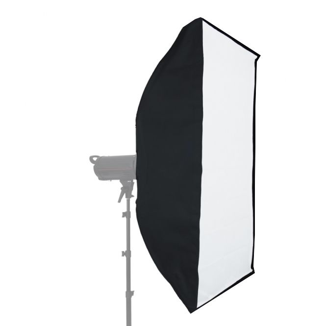 Softbox sem Recuo para Flash de Estúdio - 80x120cm - Universal - Diafilme Materiais Fotográficos