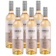 Kit 06 Un. Vinho Miolo Seleção Pinot Grigio e Riesling 750ml