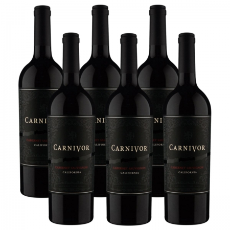 Kit 06 Unidades Vinho Carnivor Cabernet Sauvignon 750ml