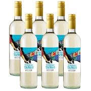 Kit 06 Unidades Vinho Vinas Del Tango Branco Blend 750ml