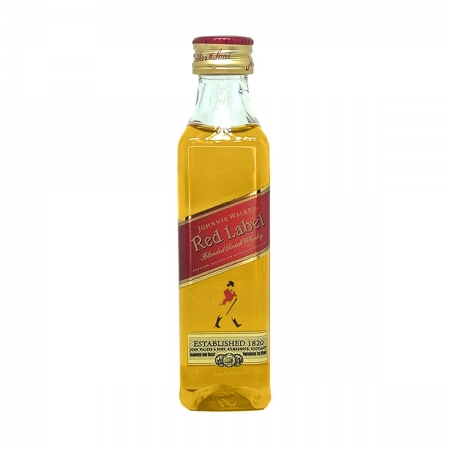 Miniatura Whisky Johnnie Walker Red Label 50ml
