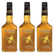 Whisky Evan Williams Honey Mel 750ml 03 Unidades