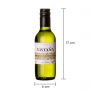 Mini Vinho Vistaña Santa Carolina  Sauvignon Blanc 187ml 12 Unidades