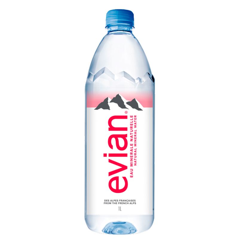 Água Mineral Evian Sem Gás 1 Lt