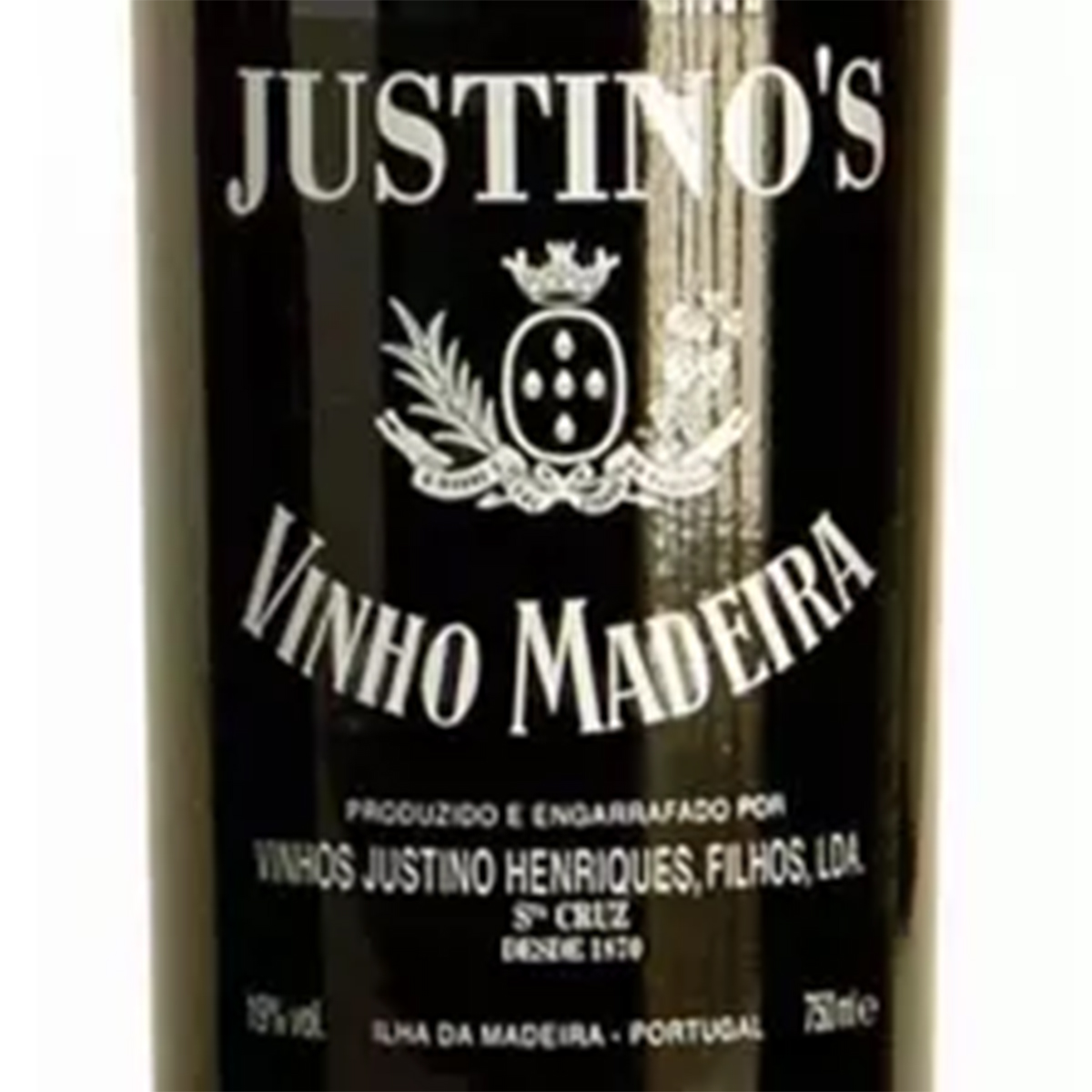 Kit 03 Unidades Vinho Madeira Justinos 3 Anos Seco 750ml