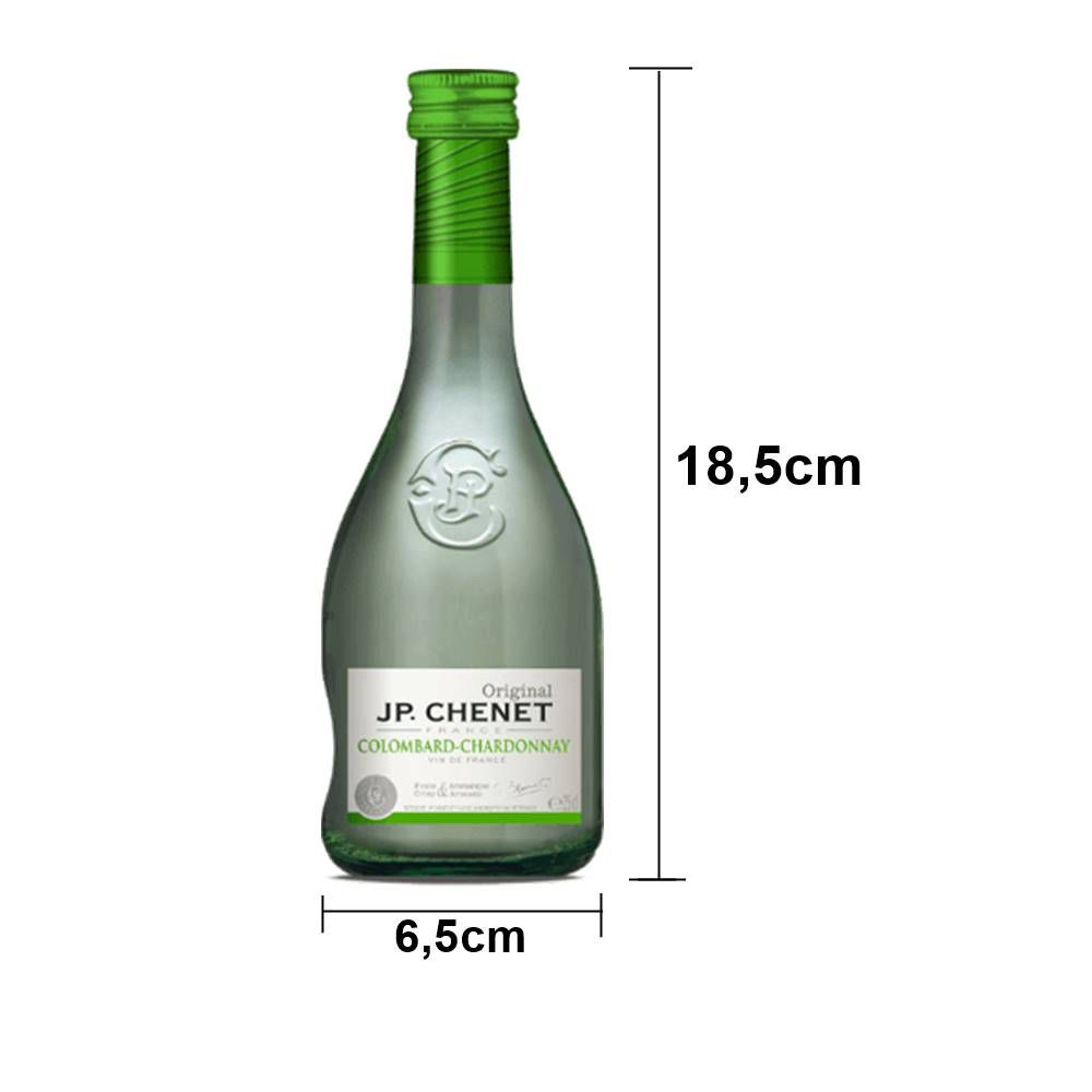 Kit 06 Unidades Vinho JP Chenet Colombard-Chardonnay 250ml