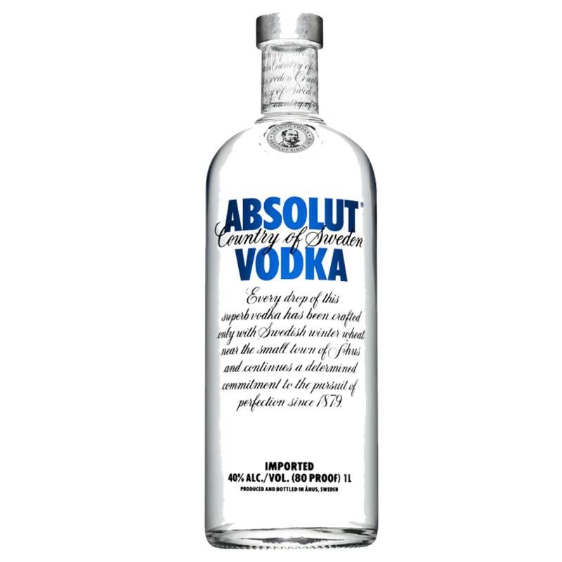Vodka Absolut Natural 1 Lt